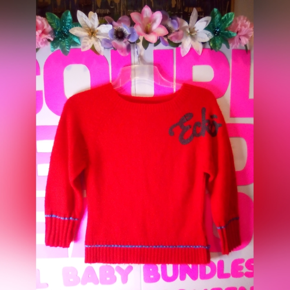 $096👉🏼Women's/Teens Ecko Red Mid Sleeve Sweater